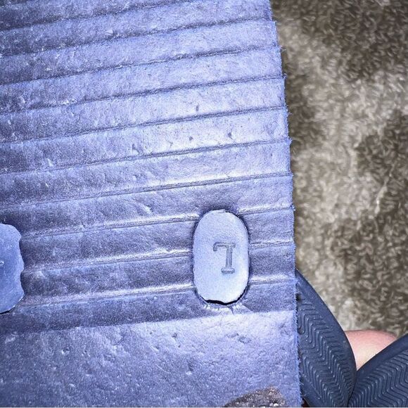 Tommy Hilfiger flip flops size 7/8 - Picture 4 of 5